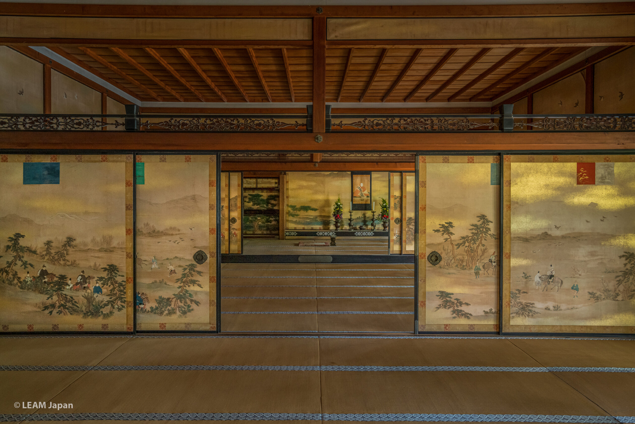 Kyoto, Ninnaji Temple “Sinden Hall” (Place of Scenic Beauty)