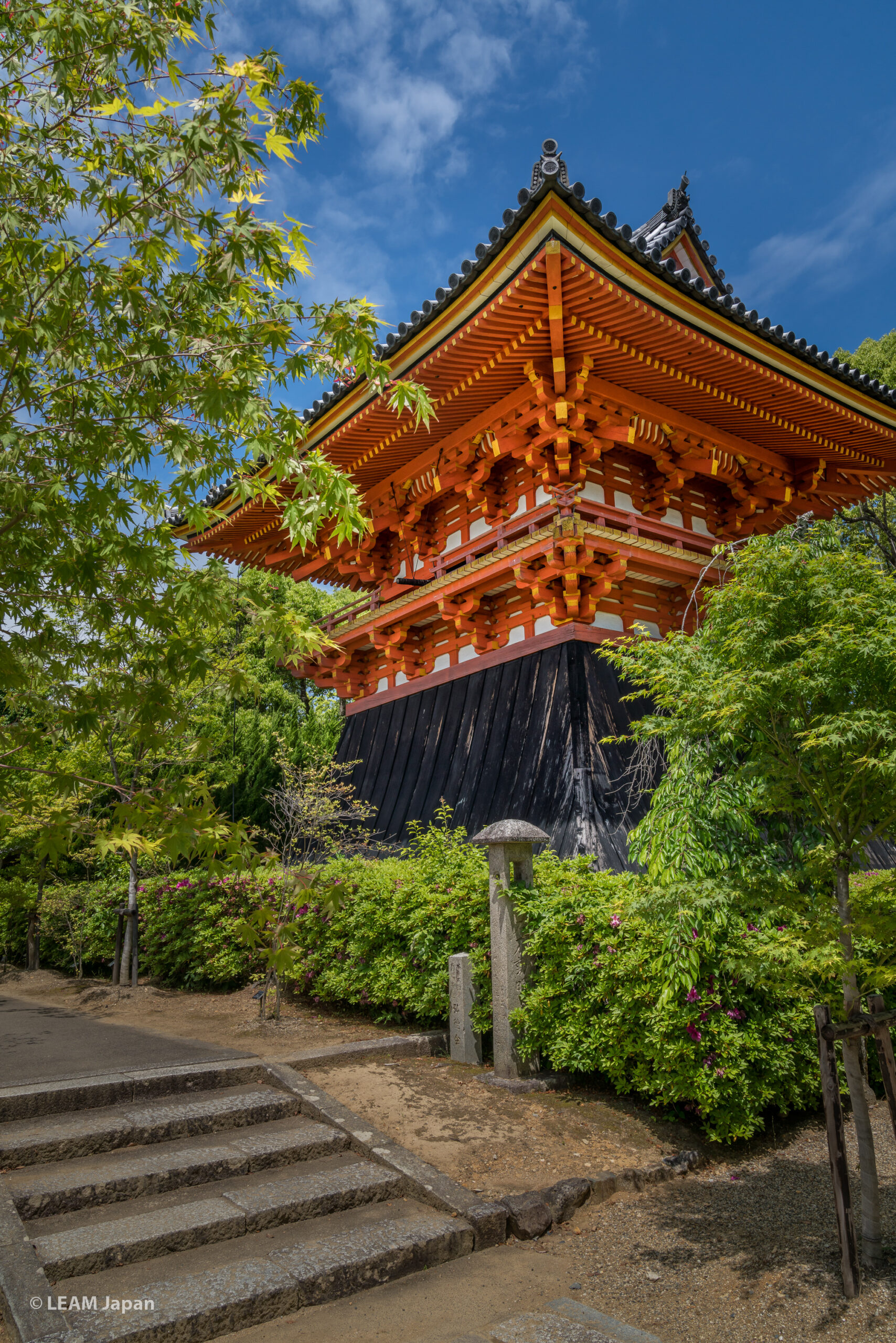 Kyoto, Ninnaji Temple “Bell Tower” (Important Cultural Property)